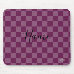 Tapis De Souris Mousepad dans Raspberry Checker HAMbWG