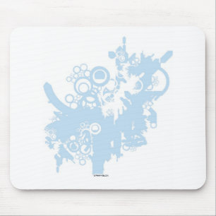 Tapis De Souris mousepad d'arbre de techno