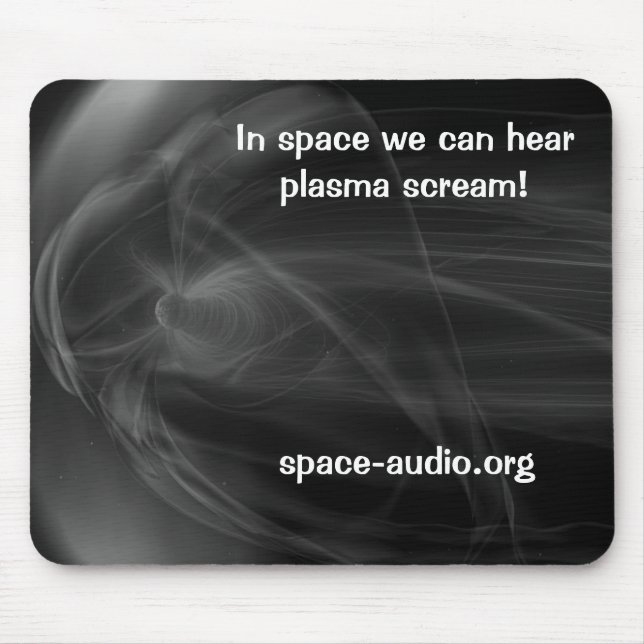 Tapis De Souris Mousepad d'audio de l'espace (Devant)