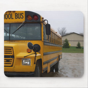 Tapis De Souris mousepad d'autobus scolaire