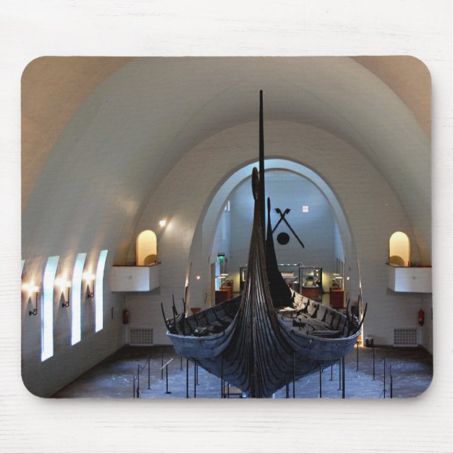 Tapis De Souris mousepad de bateau de Viking (Devant)