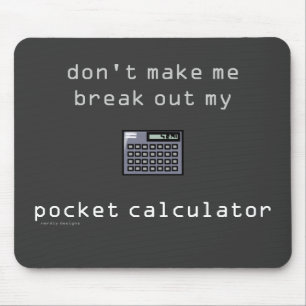 Tapis De Souris mousepad de calculette