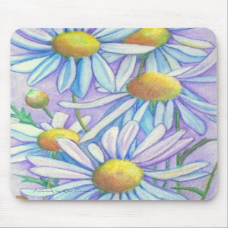 Tapis De Souris Mousepad de chouchous de marguerite