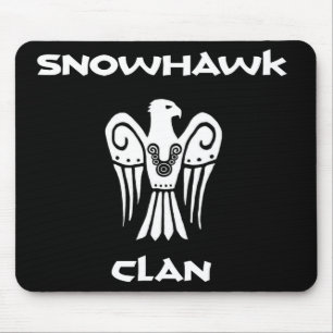 Tapis De Souris Mousepad de clan de Snowhawk !