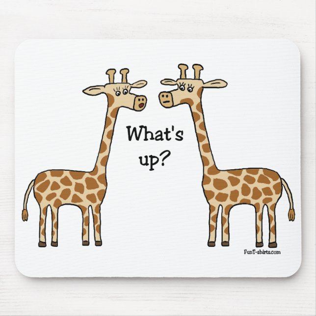 Tapis De Souris Mousepad de girafe (Devant)