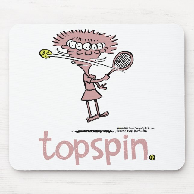 Tapis De Souris Mousepad de Groundies - de Topspin (Devant)