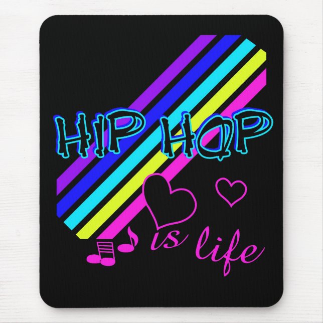 Tapis De Souris Mousepad de HipHop (Devant)
