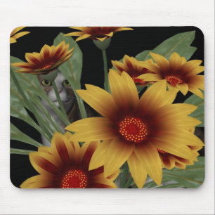 Tapis De Souris Mousepad de jardin de chat