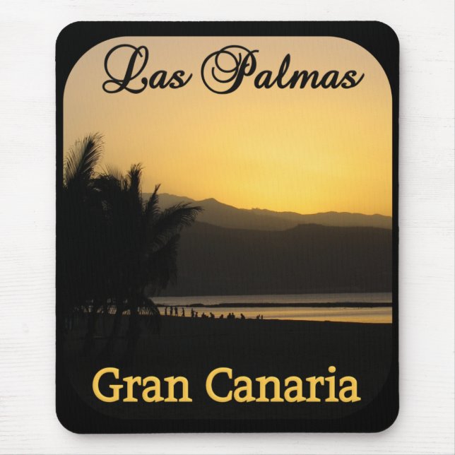 Tapis De Souris Mousepad de Las Palmas (Devant)