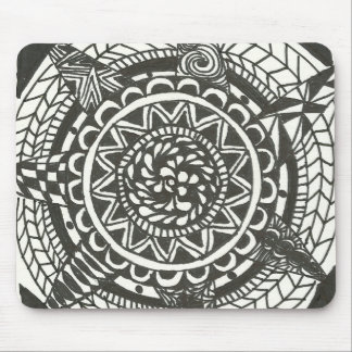 Tapis De Souris Mousepad de mandala