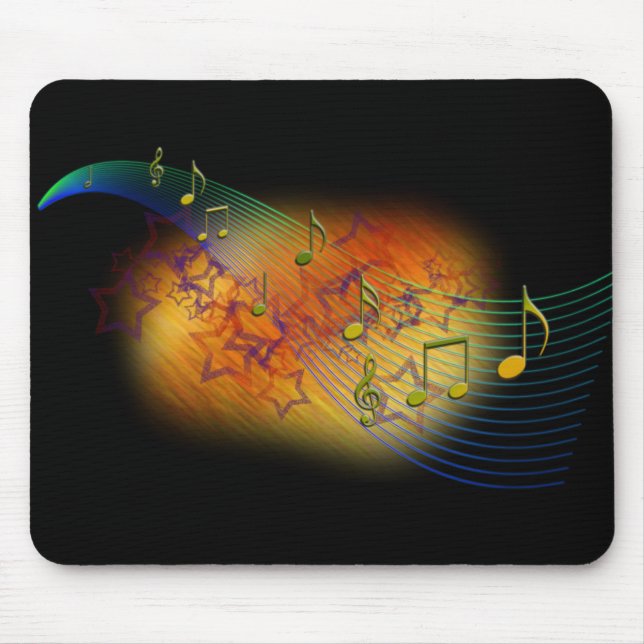 Tapis De Souris mousepad de musique (Devant)