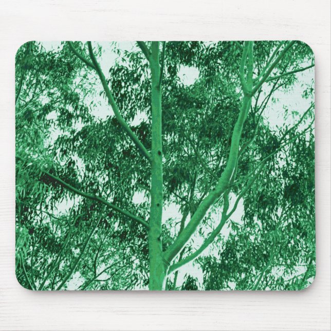 Tapis De Souris Mousepad de peinture de photo d'arbre d'eucalyptus (Devant)