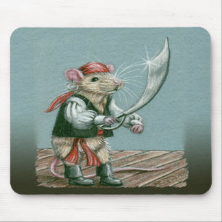 Tapis De Souris Mousepad de pirate de rat
