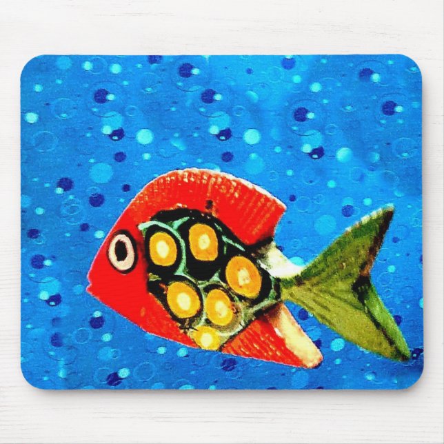 Tapis De Souris Mousepad de poisson tropical mexicain (Devant)