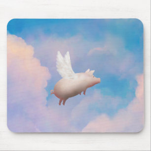 Tapis De Souris mousepad de porc de vol