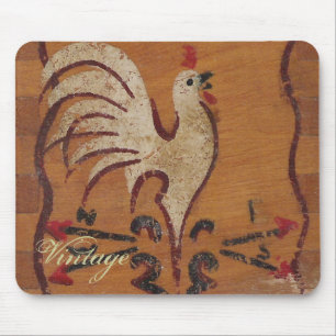Tapis De Souris Mousepad de poulet vintage