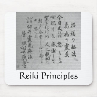 Tapis De Souris Mousepad de principes de Reiki
