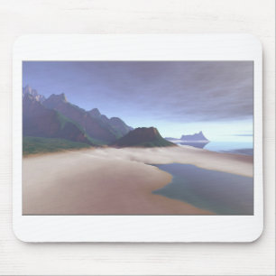 TAPIS DE SOURIS MOUSEPAD DE SABLE D'ARGENT