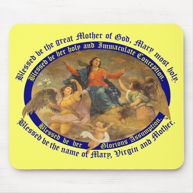 Tapis De Souris Mousepad de St Mary historique (Devant)