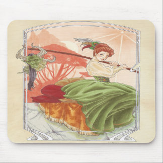 Tapis De Souris Mousepad de thé d'après-midi de Mlle Haversham's