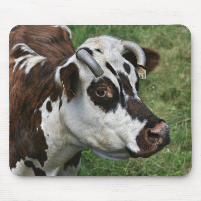 Tapis De Souris Mousepad de vache de la Normandie (Devant)