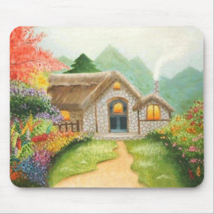 Tapis De Souris Mousepad de vue de jardin