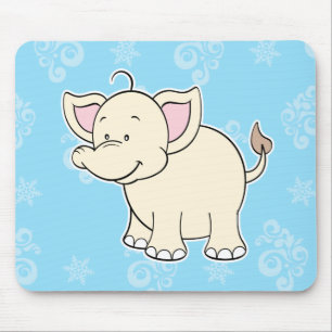 Tapis De Souris Mousepad d'éléphant