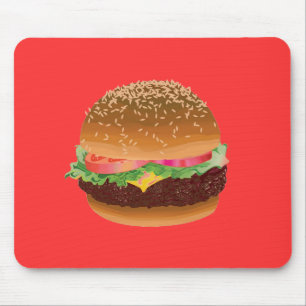 Tapis De Souris Mousepad d'hamburger