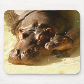 Tapis De Souris mousepad d'hippopotame