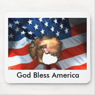 Tapis De Souris Mousepad d'Obama