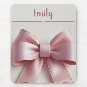 Tapis De Souris Mousepad en cou rose personnalisé - mignon et élég