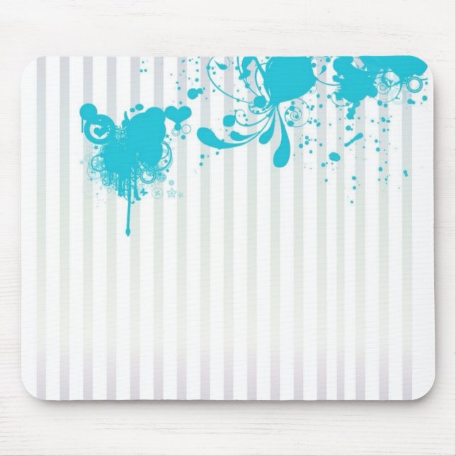 Tapis De Souris Mousepad en pastel d'élégance (Devant)
