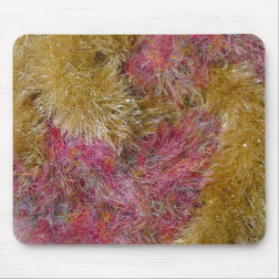 Tapis De Souris Mousepad en plumes étincelantes