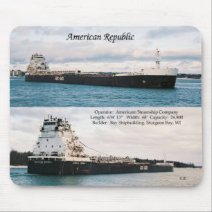 Tapis De Souris mousepad en République américaine