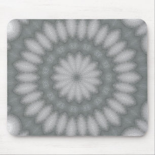 Tapis De Souris Mousepad en verre blanc