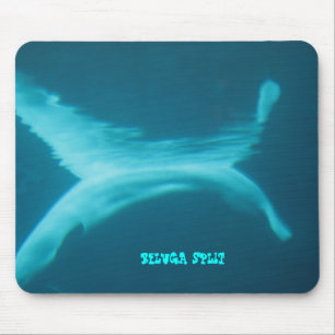 Tapis De Souris Mousepad fendu de beluga