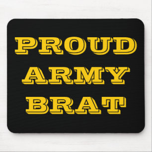 Tapis De Souris Mousepad Fier Brat de l'armée