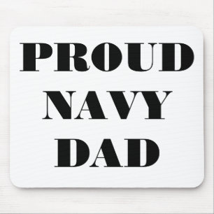Tapis De Souris Mousepad Fier père de la marine