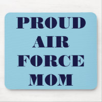 Mousepad Fière maman de la Force aérienne