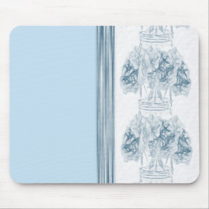 Tapis De Souris Mousepad Floral