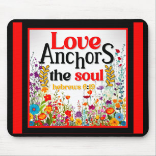 Tapis De Souris Mousepad Floral Inspirationnel