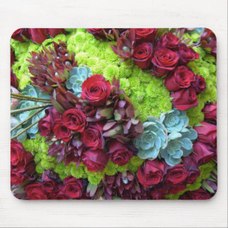 Tapis De Souris Mousepad floral vif