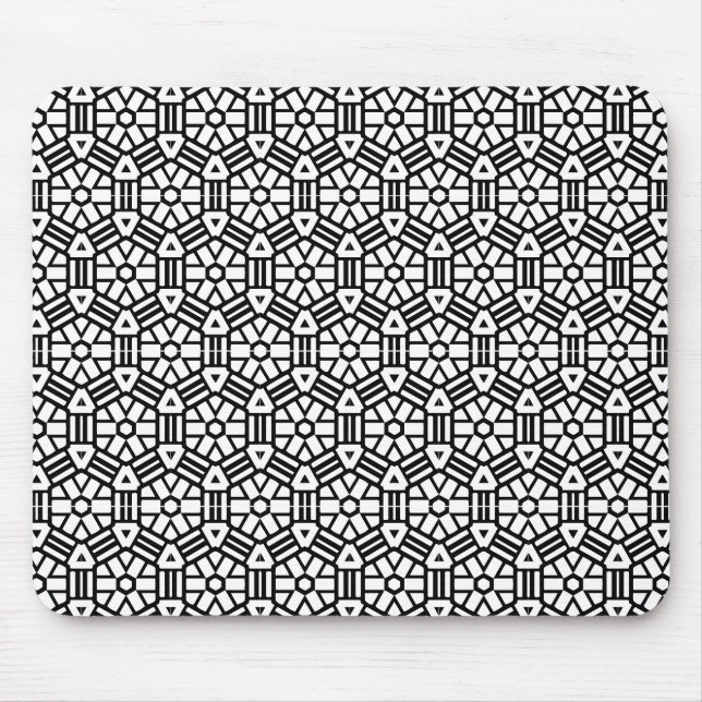Tapis De Souris Mousepad - Formes géométriques en Hexagon (Devant)