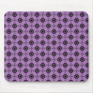 Tapis De Souris Mousepad géométrique de Funk Rétro, Lavande