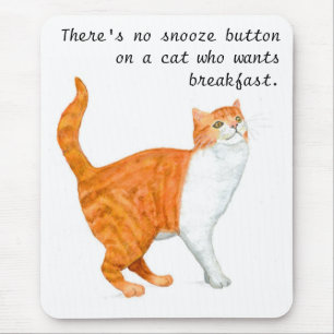 Tapis De Souris Mousepad 'Ginger Cat'