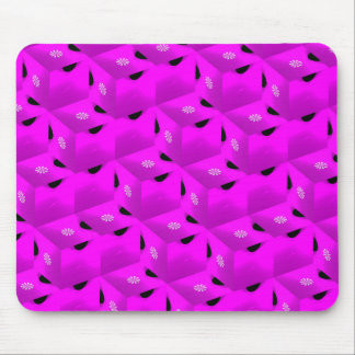 Tapis De Souris Mousepad glacé rose