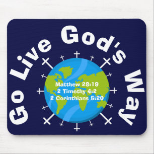 Tapis De Souris MousePad - Go Live