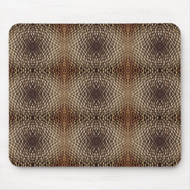 Tapis De Souris Mousepad - Graines de tournesol kaléidoscopique (Devant)
