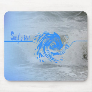 Tapis De Souris Mousepad haut de la vague du surf