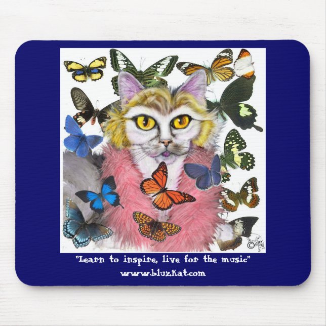 Tapis De Souris Mousepad inspiré de Purrrle de grand-maman (Devant)